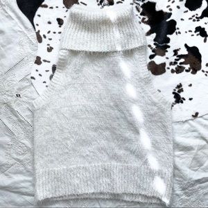 Show Me Your Mumu Size Small Fauna Tank Fuzzy Cream